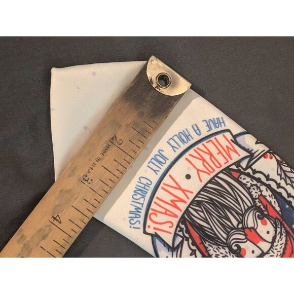 White Christmas tie - Picture 3 of 3